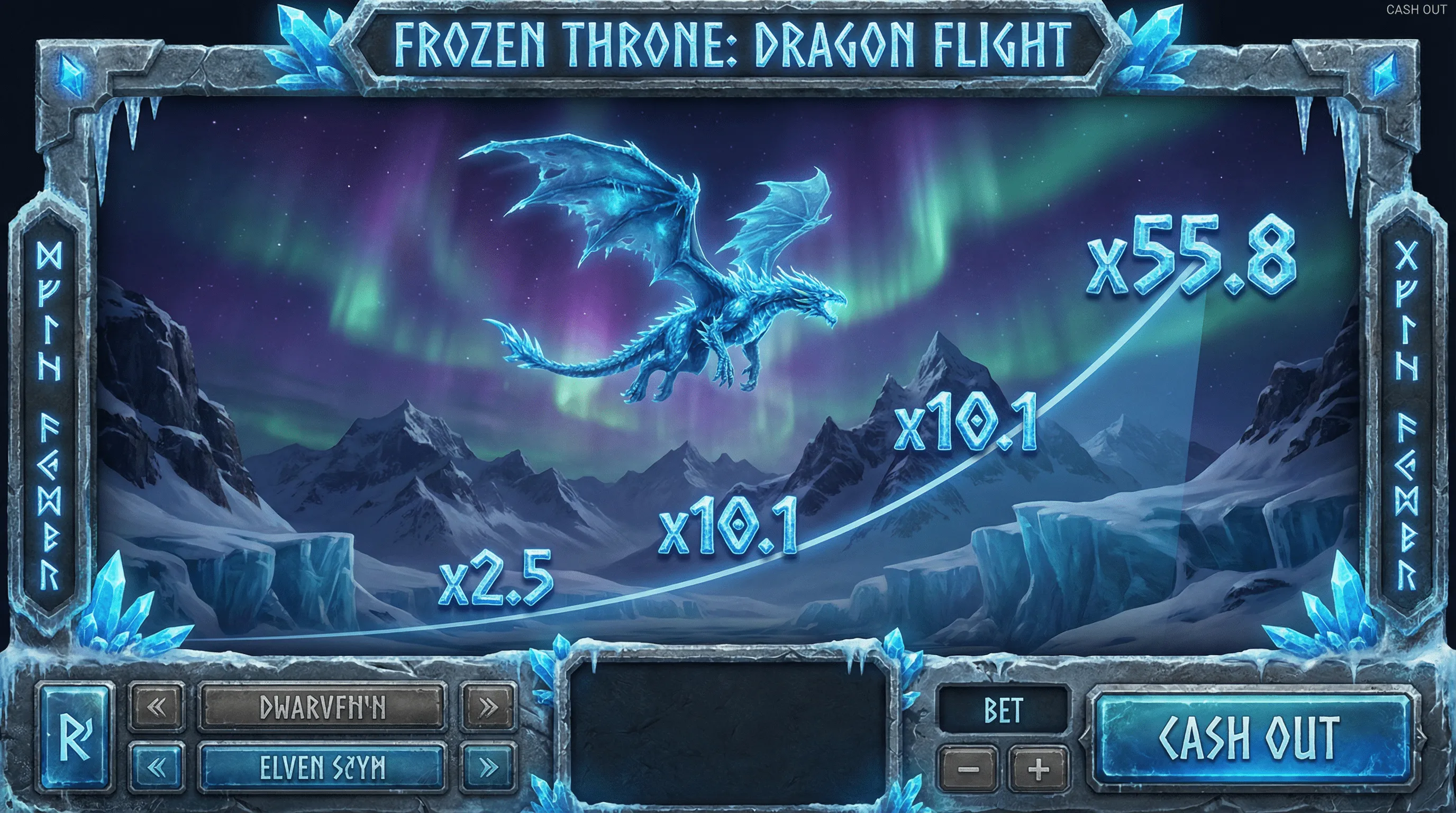 Aviator - Jogo de crash com dragão de gelo no stakebet