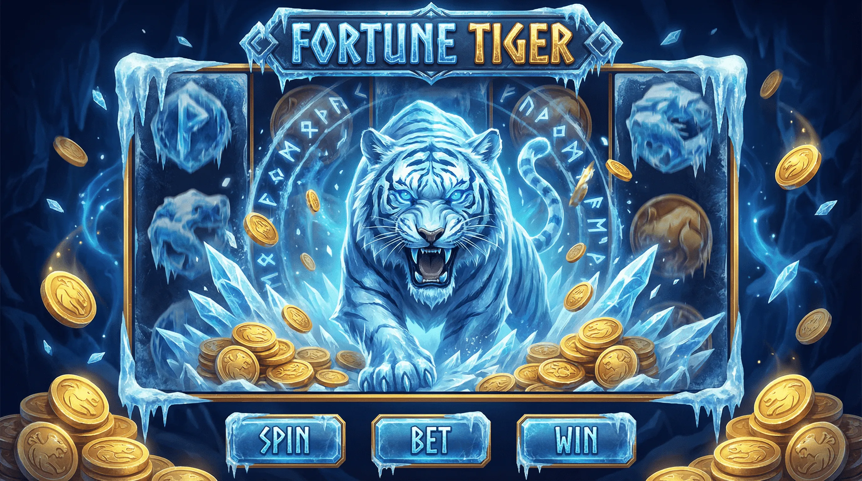 Fortune Tiger - Tigre da Sorte com tema de gelo no stakebet